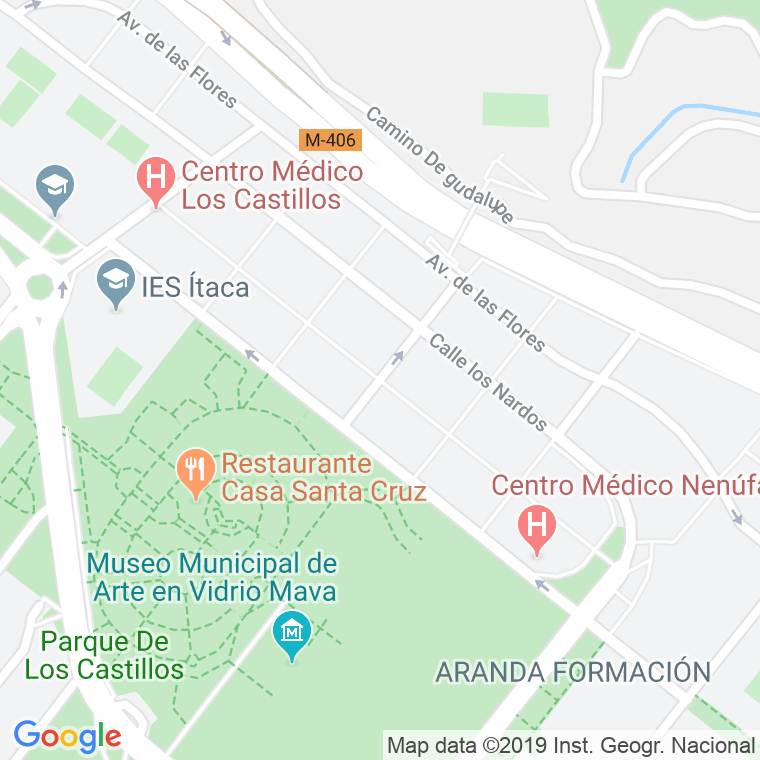 Código Postal calle Petunias, Las en Alcorcón