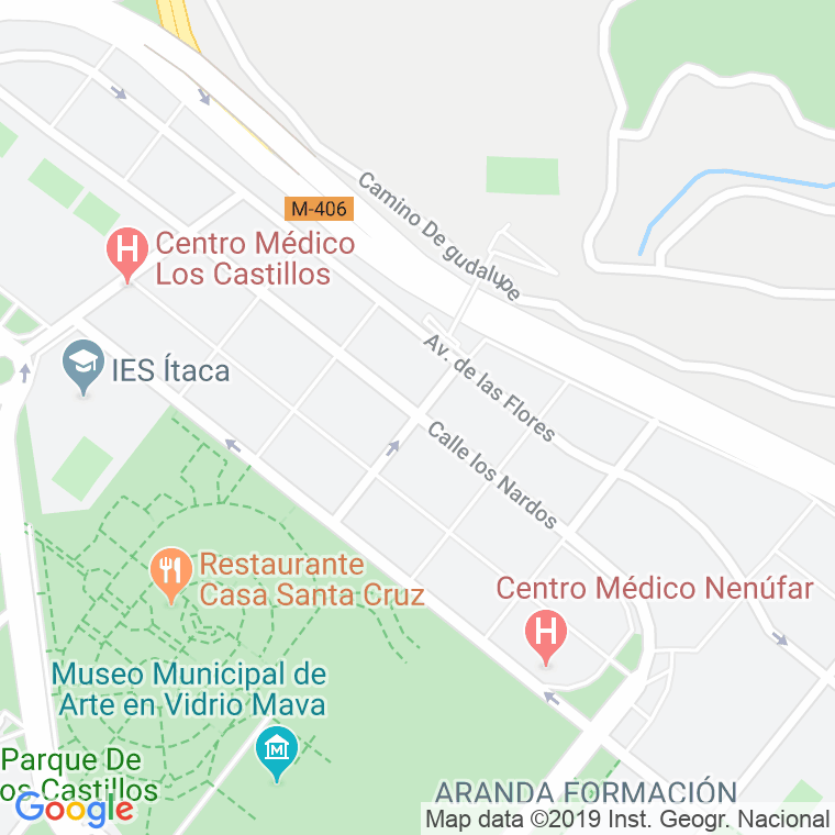 Código Postal calle Tulipanes, Los en Alcorcón