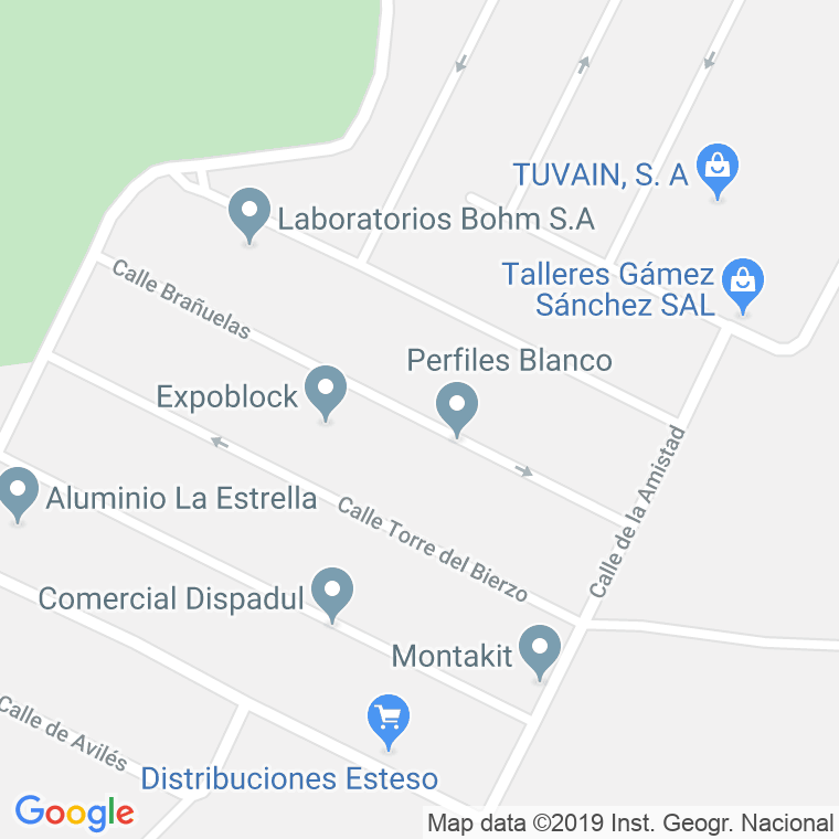 Código Postal calle Brañuelas en Fuenlabrada