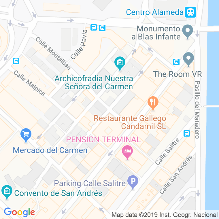 Código Postal calle Conde Duque De Olivares en Málaga