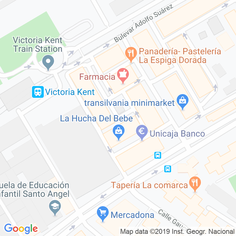 Código Postal calle Algabeño en Málaga