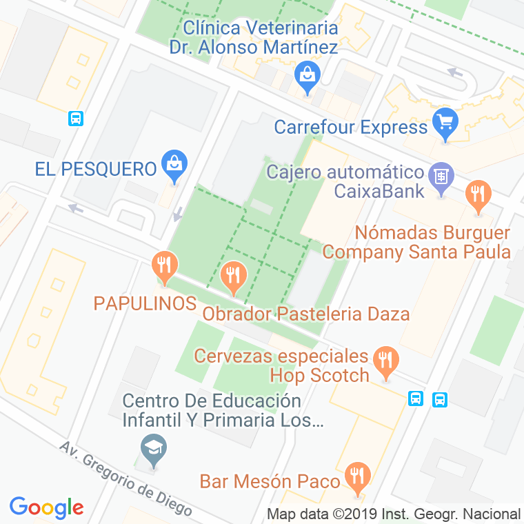 Código Postal calle Correo De Andalucia, El en Málaga