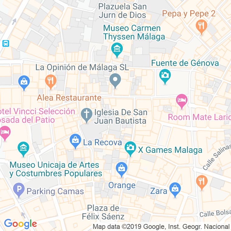 Código Postal calle Fernando De Lesseps en Málaga