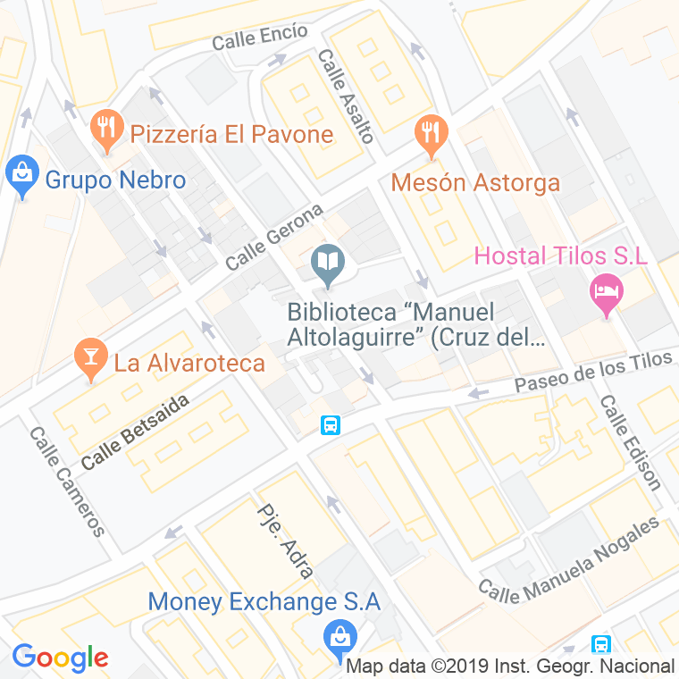 Código Postal calle Calatrava en Málaga