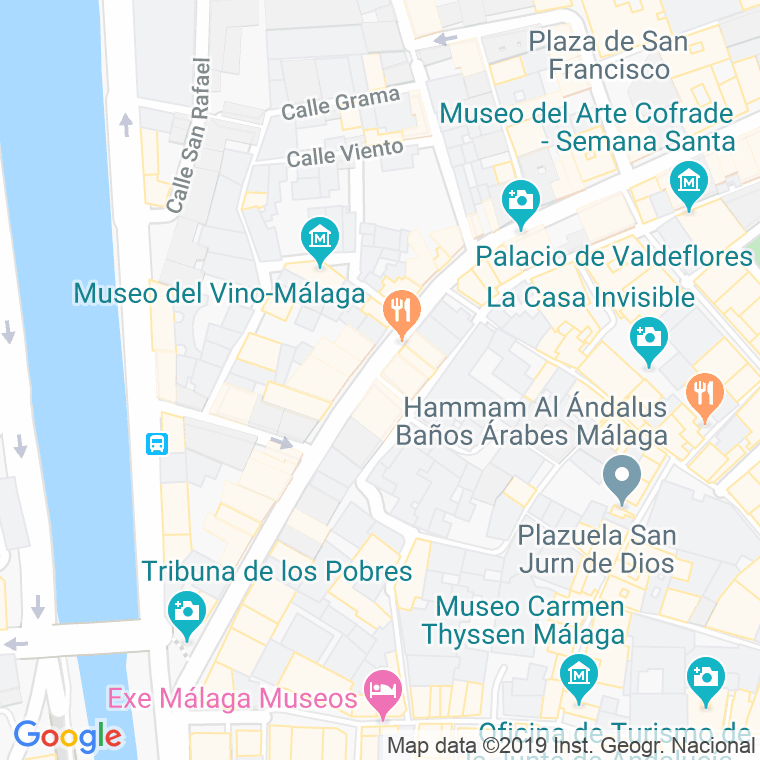 Código Postal calle Puerta De Antequera en Málaga