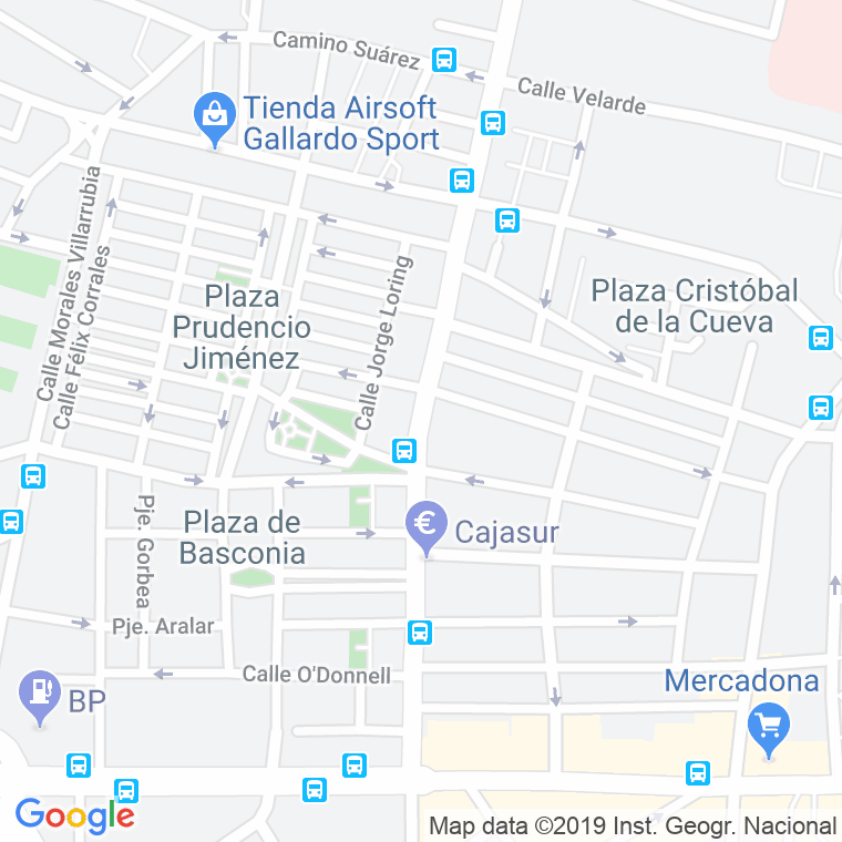 Código Postal calle Eugenio Gross   (Pares Del 2 Al Final) en Málaga