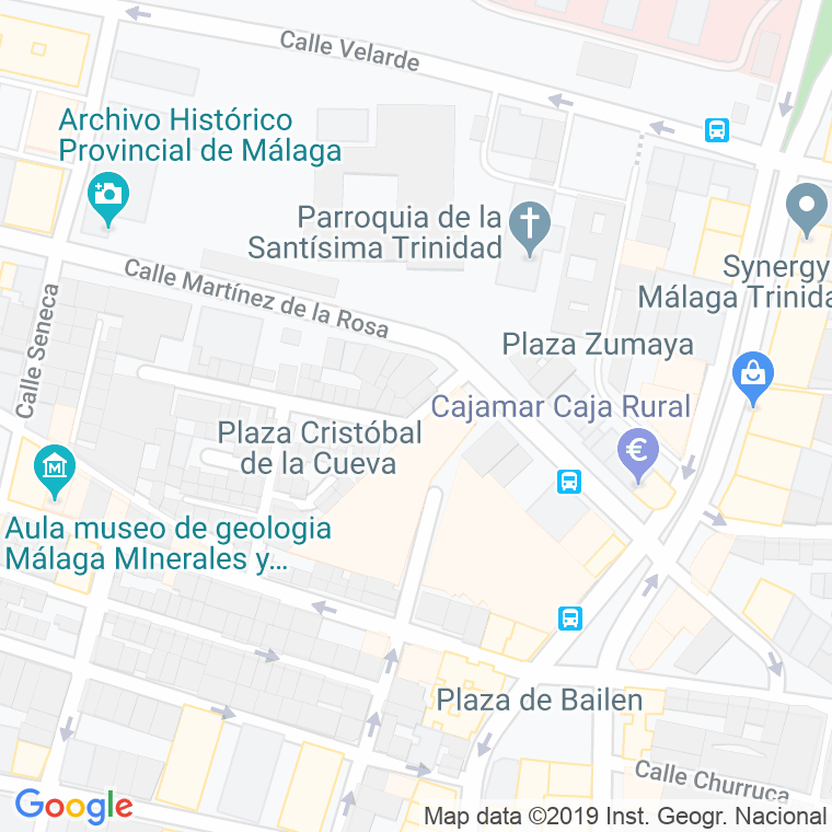 Código Postal calle Monteleon en Málaga