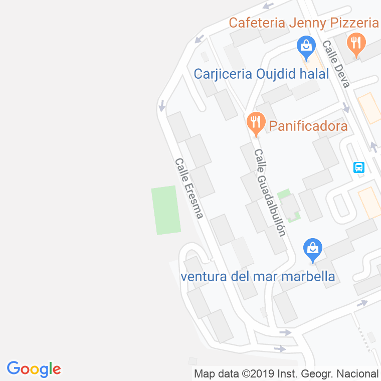 Código Postal calle Eresma en Málaga