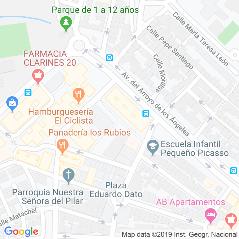 Código Postal calle Galera en Málaga
