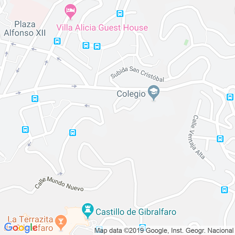 Código Postal calle Alto De Barcenillas, urbanizacion en Málaga