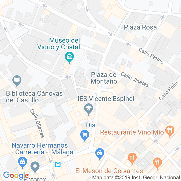 Código Postal calle Guerrero en Málaga
