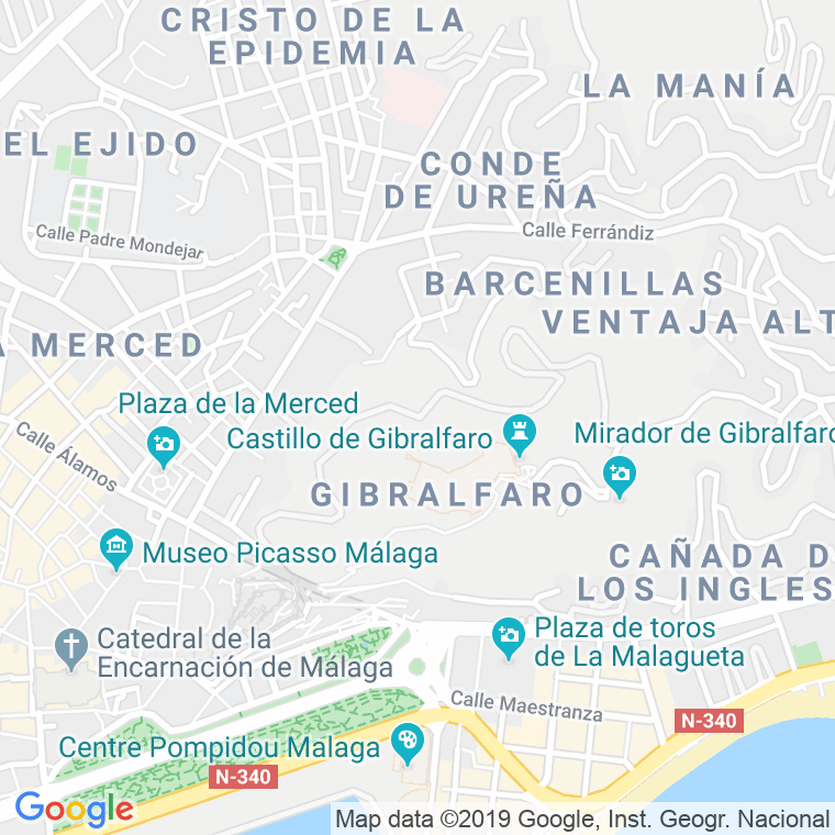 Código Postal calle Mundo Nuevo en Málaga