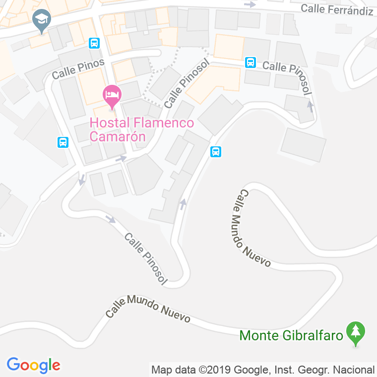 Código Postal calle Pinosol en Málaga