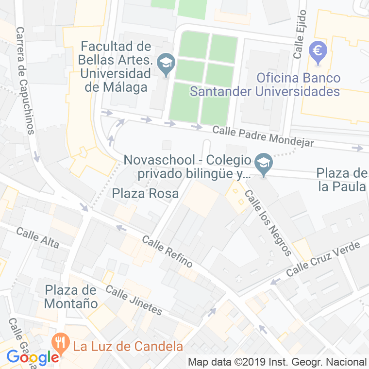 Código Postal calle Carrion en Málaga