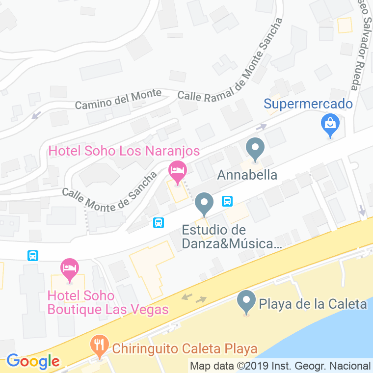 Código Postal calle Cura De Los Palacios en Málaga