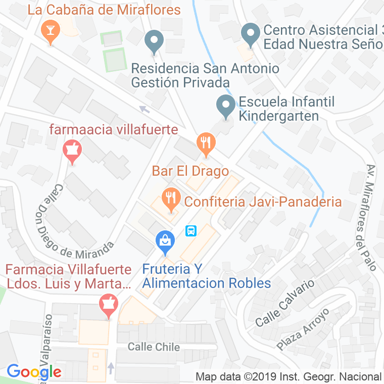 Código Postal calle Campo De Montiel en Málaga
