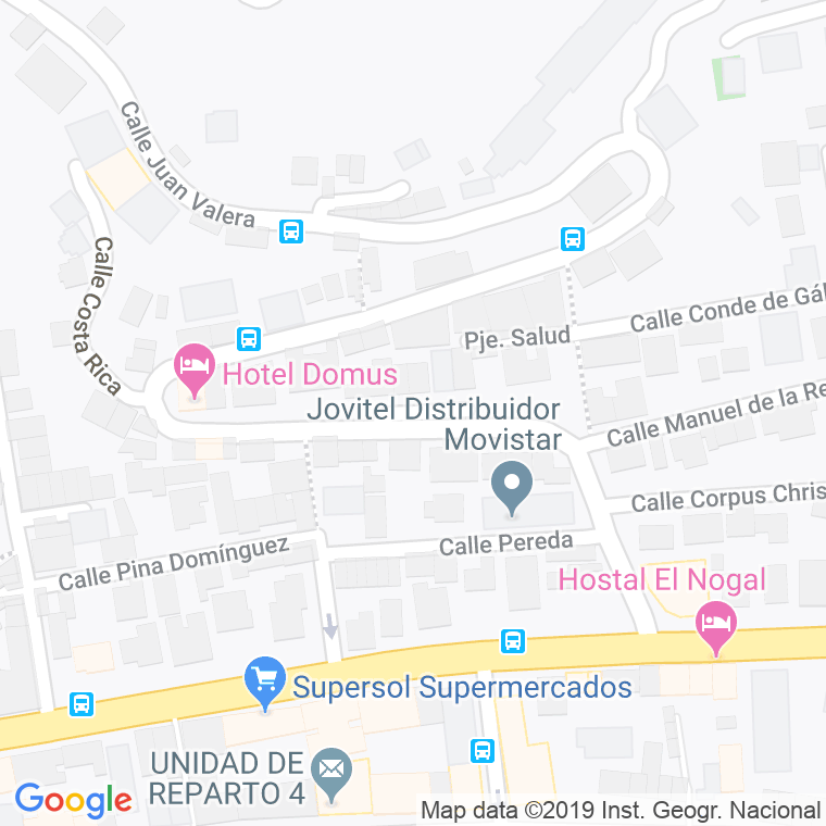 Código Postal calle Julian Romea en Málaga