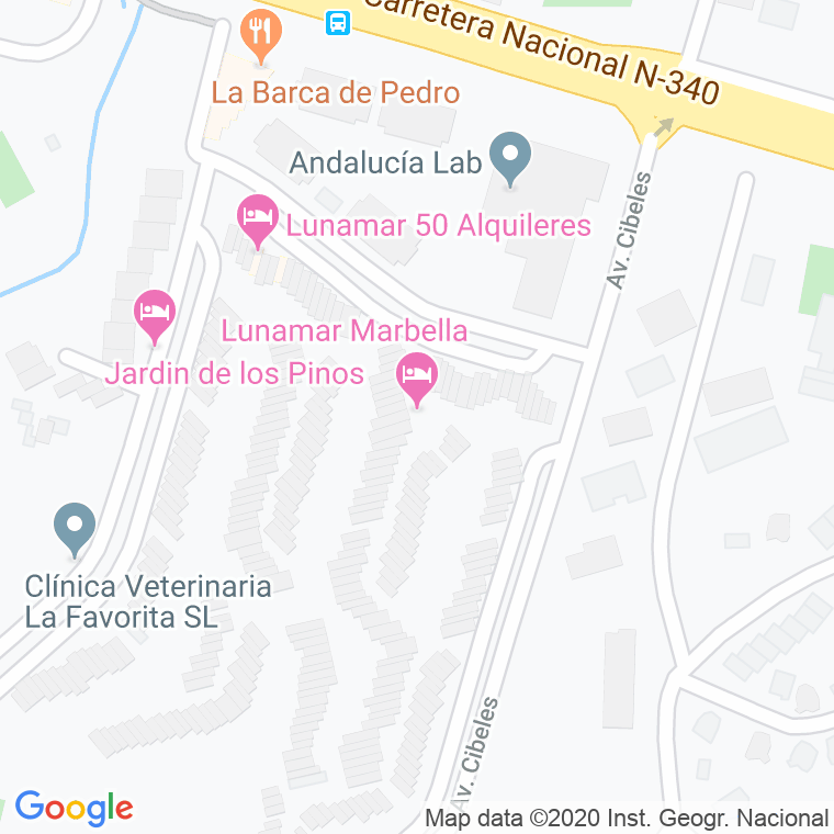 Código Postal de Lunamar en Málaga