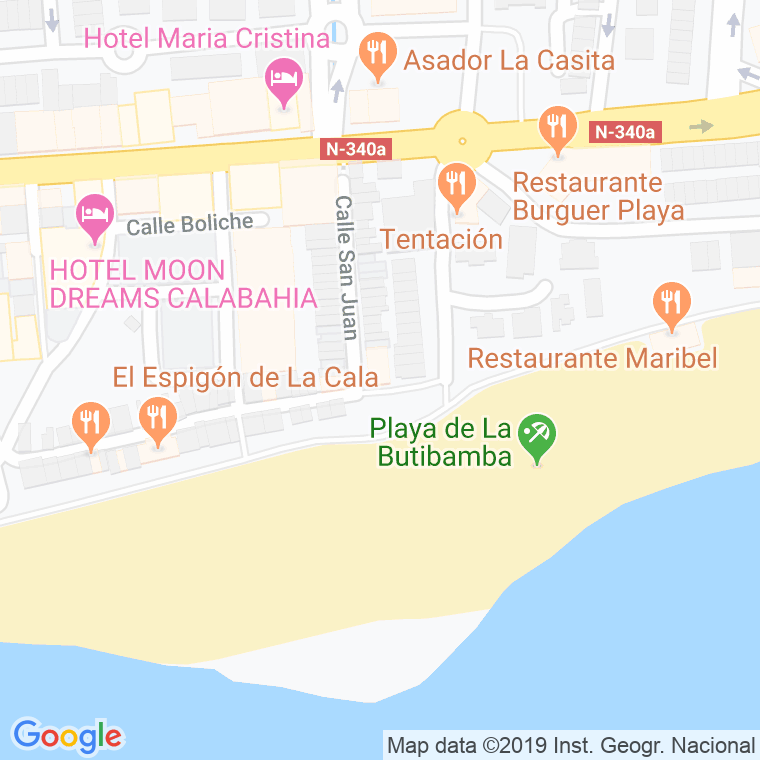 Código Postal de Pueblo Andaluz (Cala Moral, La) en Málaga