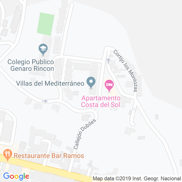 Código Postal de Villas Del Mediterraneo en Málaga