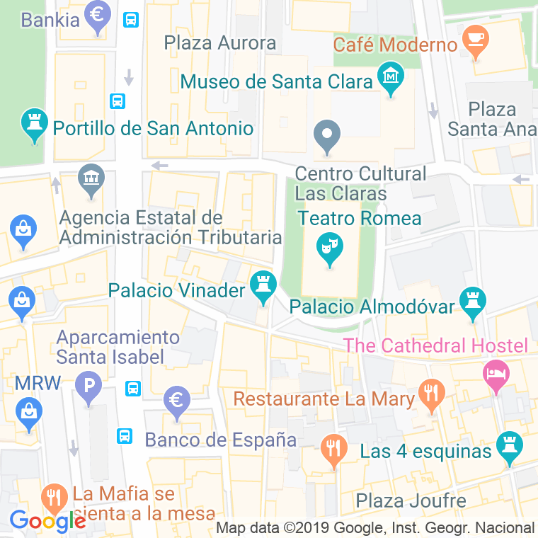 Código Postal calle Prieto en Murcia