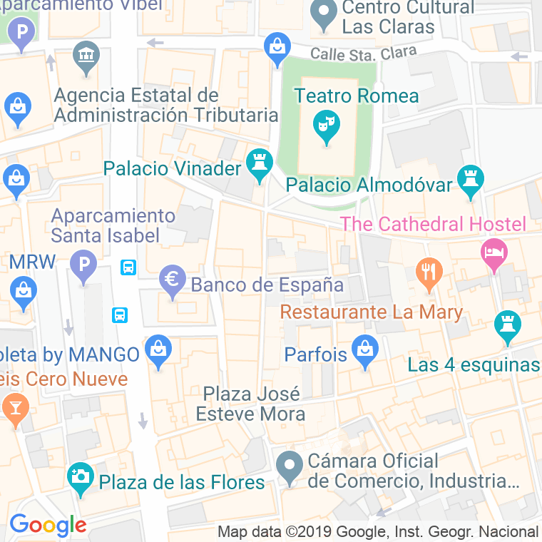 Código Postal calle Serrano Alcazar en Murcia