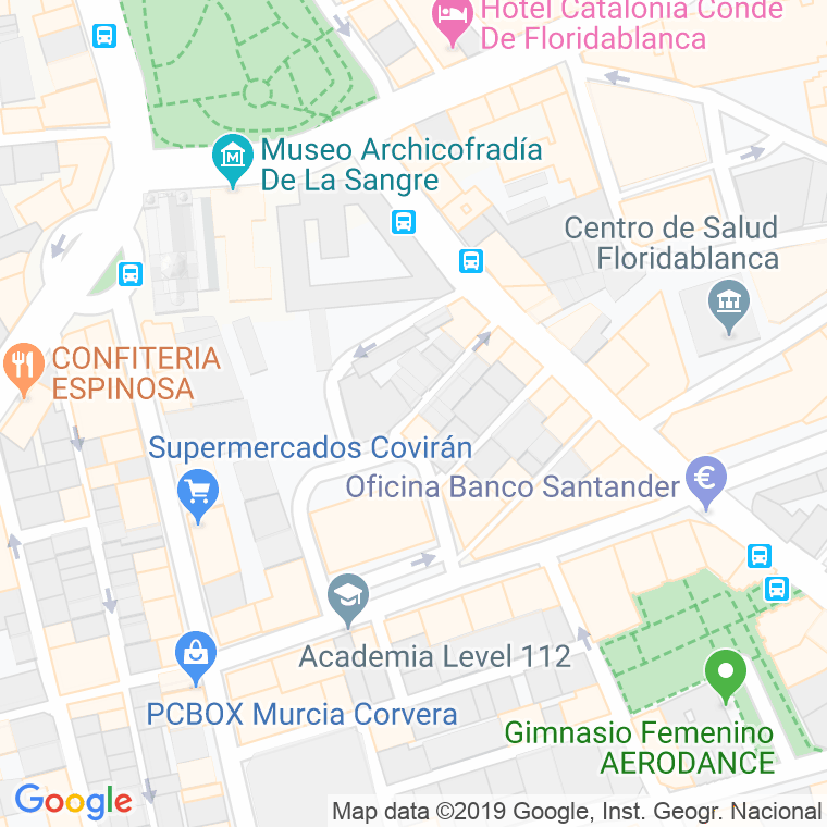 Código Postal calle Corregidor en Murcia
