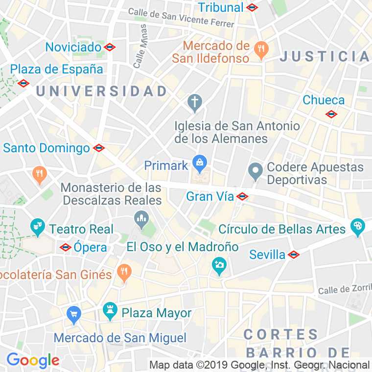 Código Postal calle Gran Via, avenida (Impares Del 21 Al Final)  (Pares Del 28 Al Final) en Murcia