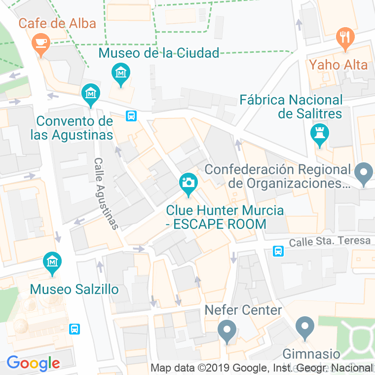 Código Postal calle Mariano Girada en Murcia