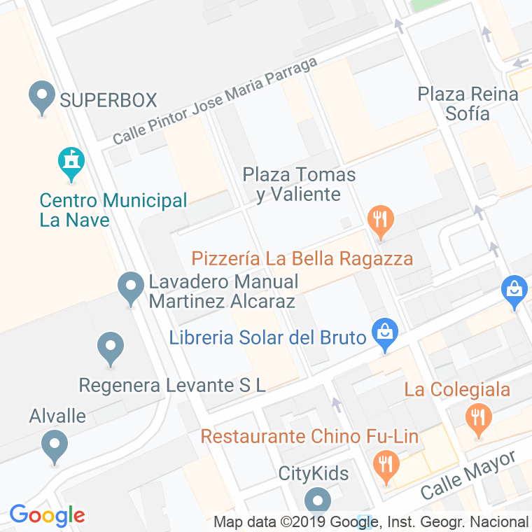 Código Postal calle Atleta Antonio Peñalver (Puente Tocinos) en Murcia