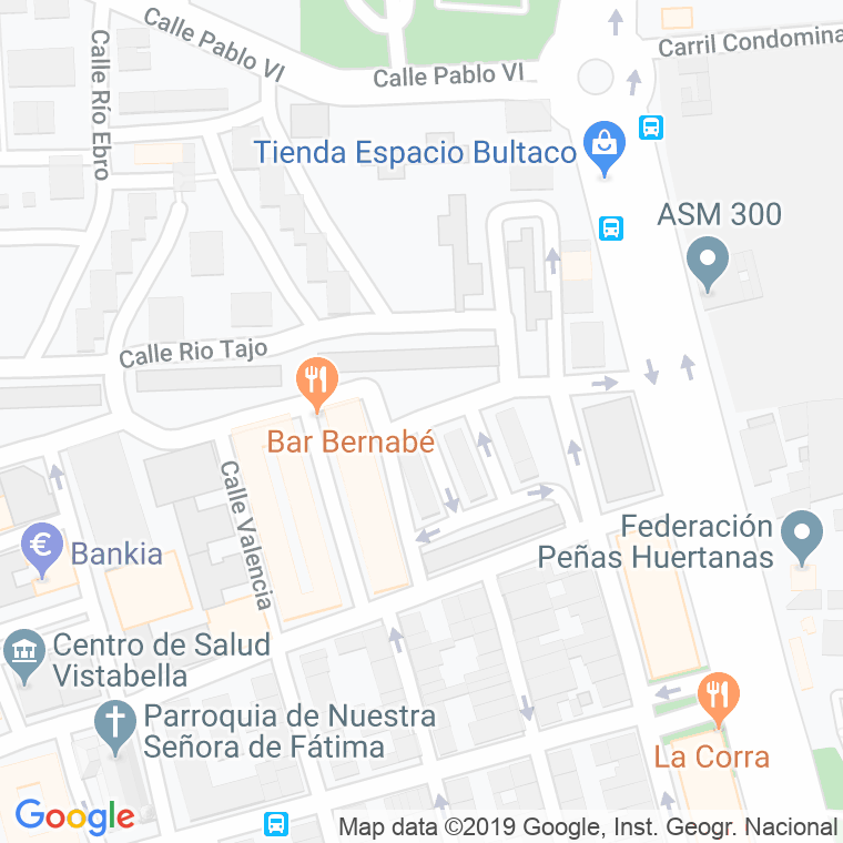 Código Postal calle Huesca en Murcia