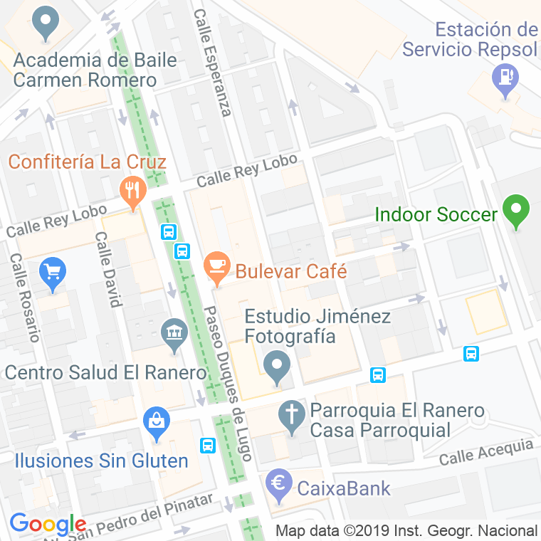 Código Postal calle Escritor Perez De Hita en Murcia