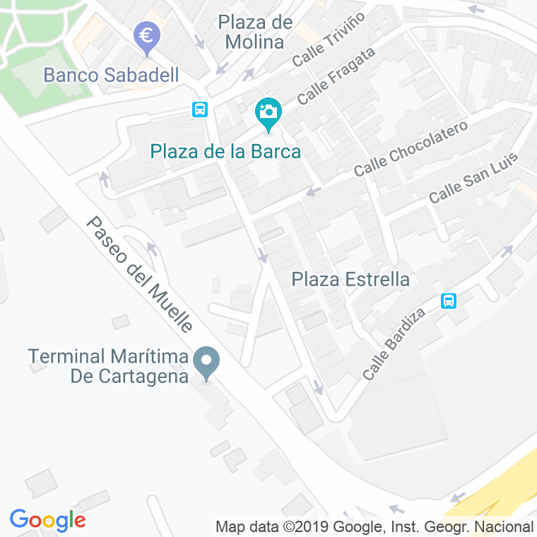 Código Postal calle Francisco Jorquera en Cartagena
