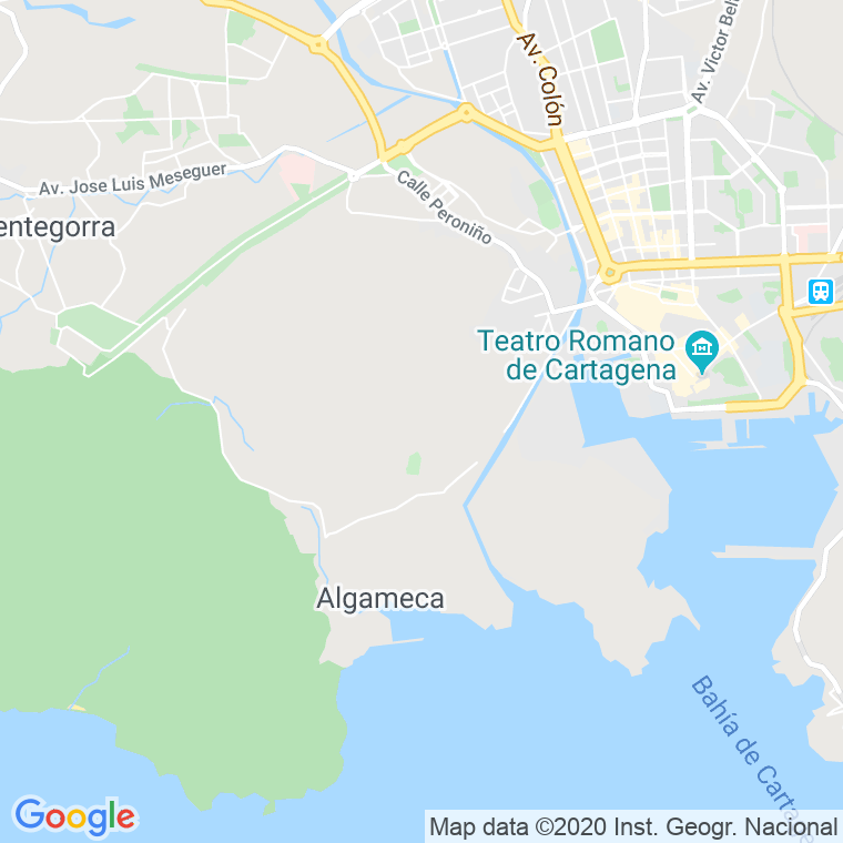 Código Postal calle Camelias en Cartagena