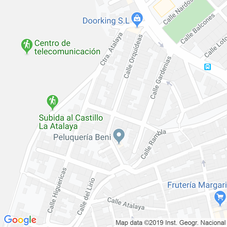 Código Postal calle Diamelas en Cartagena