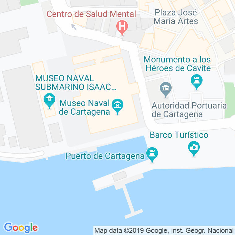 Código Postal de Cartagena Naval en Murcia