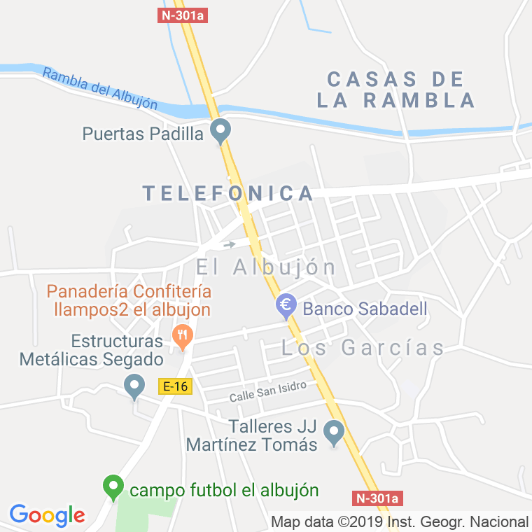 Código Postal de Hernandez, Los (Albujon) en Murcia