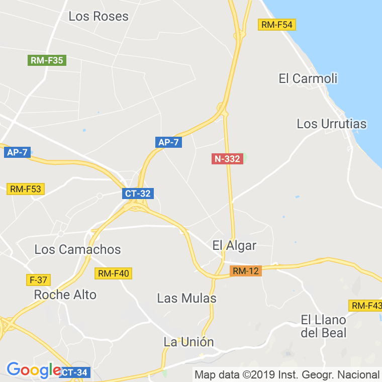 Código Postal de Ruices, Los (San Jose) en Murcia