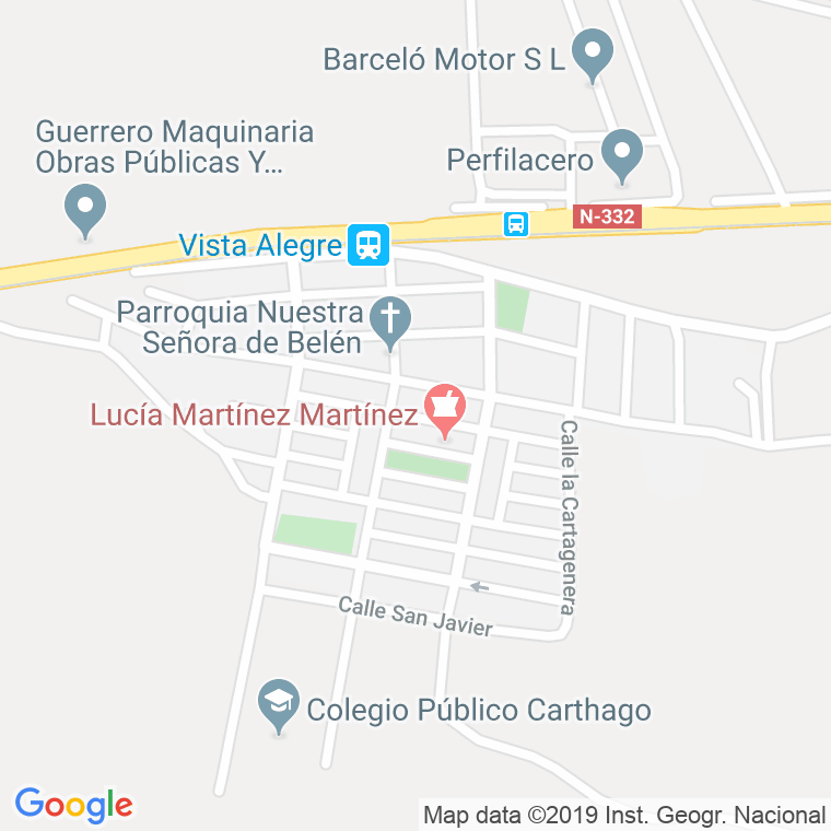 Código Postal de Vista Alegre en Murcia