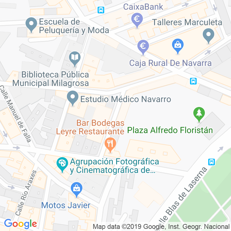 Código Postal calle Juan Maria Guelbenzu, travesia en Pamplona