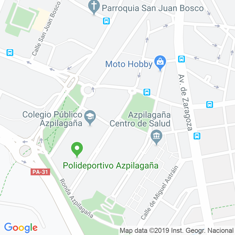 Código Postal calle Rio Alzania   (Impares Del 1 Al 15)  (Pares Del 2 Al 10) en Pamplona