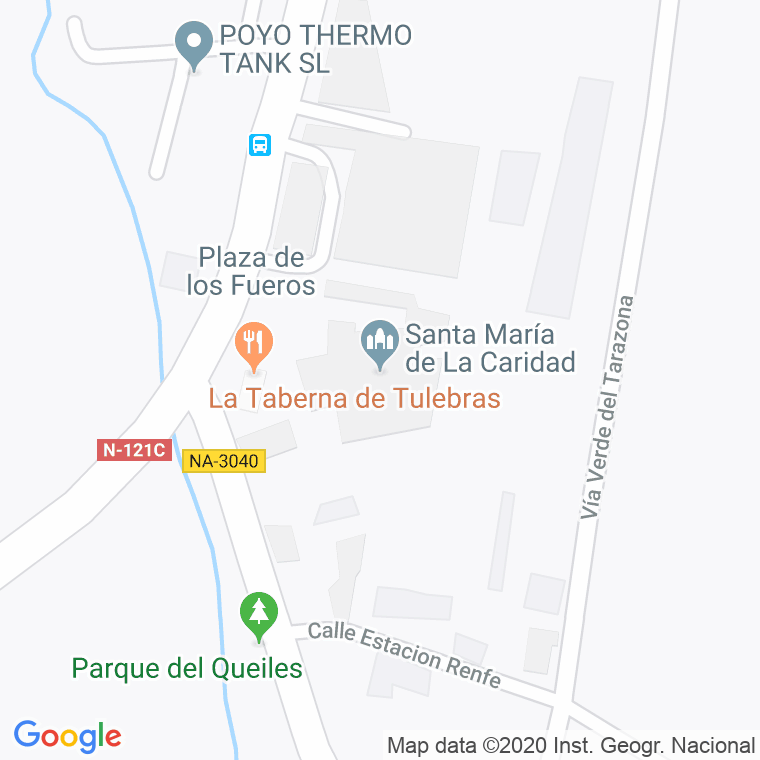 Código Postal calle Tulebrasko Monasterioaren en Pamplona