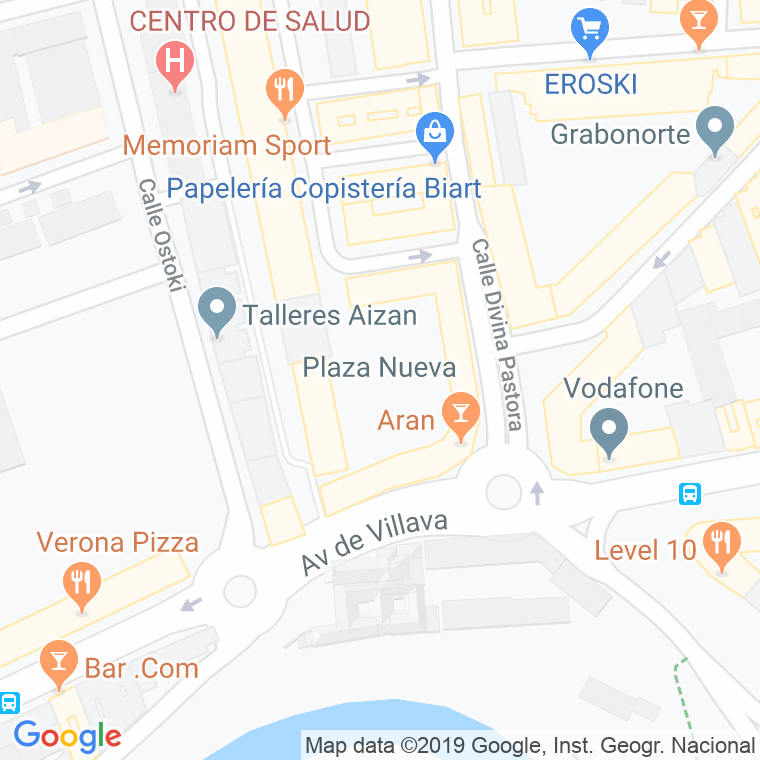 Código Postal calle Berria en Pamplona