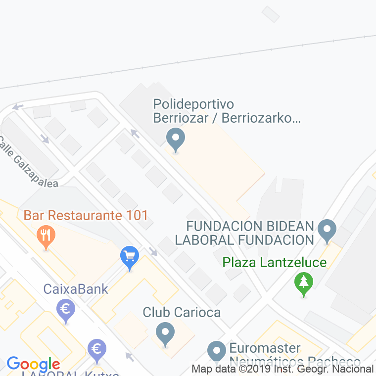 Código Postal calle Cendea De Ansoain en Pamplona