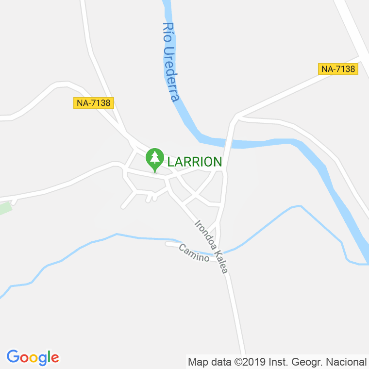 Código Postal de Larrion en Navarra