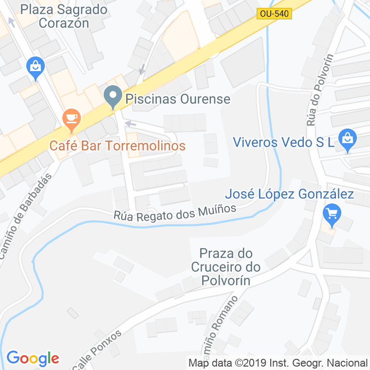 Código Postal calle Cigarron en Ourense
