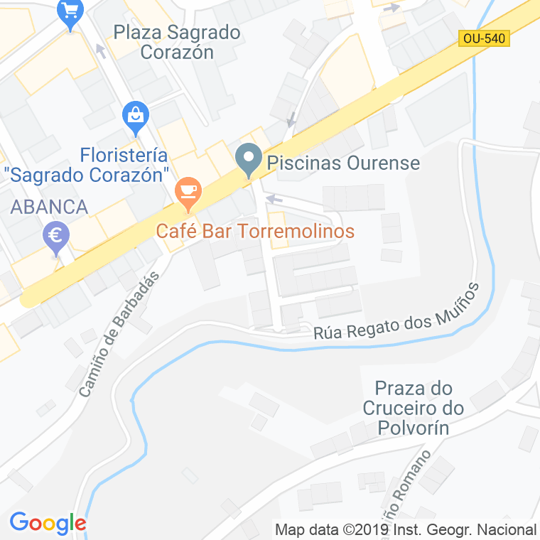 Código Postal calle Fonte Do Picho en Ourense