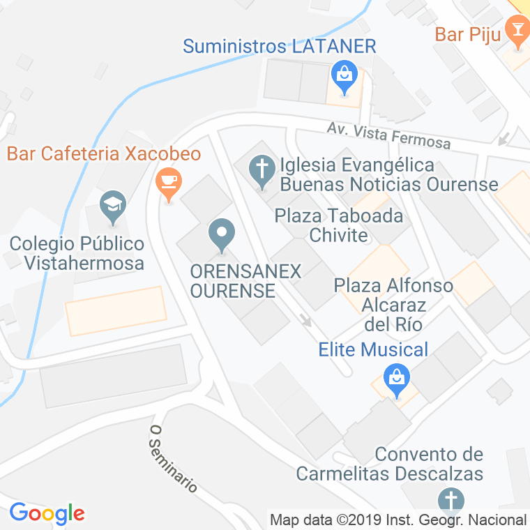 Código Postal calle Hermanos Martinez Risco en Ourense