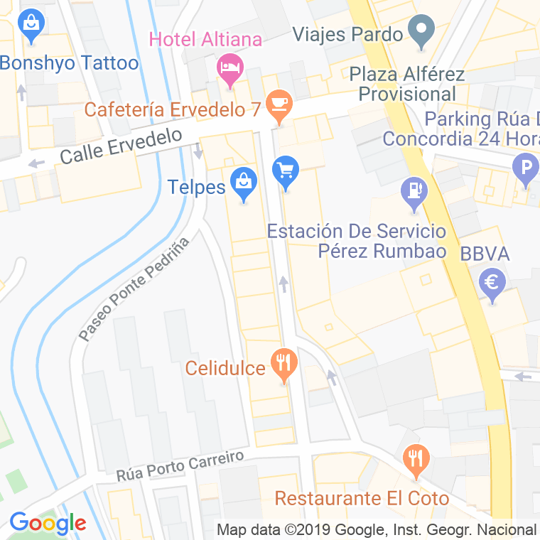 Código Postal calle Doctor Fleming en Ourense