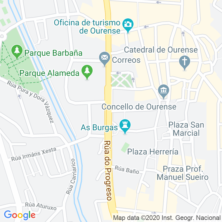 Código Postal calle Desengaño en Ourense